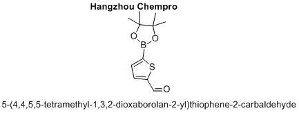 5-(4,4,5,5-tetramethyl-1,3,2-dioxaborolan-2-yl)thiophene-2-carbaldehyde
