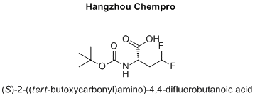 (S)-2-((tert-butoxycarbonyl)amino)-4,4-difluorobutanoic acid