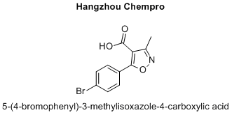 5-(4-bromophenyl)-3-methylisoxazole-4-carboxylic acid