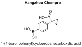 1-(4-boronophenyl)cyclopropanecarboxylic acid