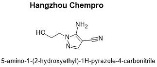 5-amino-1-(2-hydroxyethyl)-1H-pyrazole-4-carbonitrile