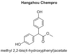 methyl 2,2-bis(4-hydroxyphenyl)acetate