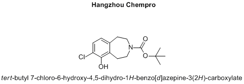 3H-3-Benzazepine-3-carboxylic acid,7-chloro-1,2,4,5-tetrahydro-6-hydroxy-, 1,1-dimethylethyl ester