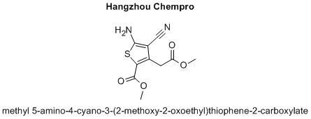 methyl 5-amino-4-cyano-3-(2-methoxy-2-oxoethyl)thiophene-2-carboxylate