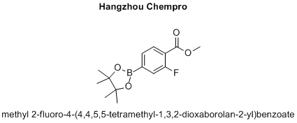 methyl 2-fluoro-4-(4,4,5,5-tetramethyl-1,3,2-dioxaborolan-2-yl)benzoate