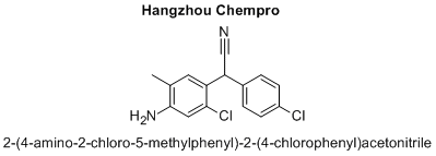 2-(4-amino-2-chloro-5-methylphenyl)-2-(4-chlorophenyl)acetonitrile