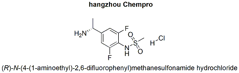 (R)-N-(4-(1-aminoethyl)-2,6-difluorophenyl)methanesulfonamide hydrochloride