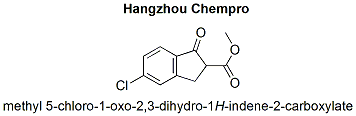 methyl 5-chloro-1-oxo-2,3-dihydro-1H-indene-2-carboxylate