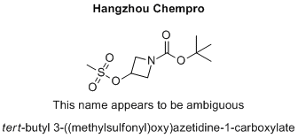 tert-butyl 3-((methylsulfonyl)oxy)azetidine-1-carboxylate