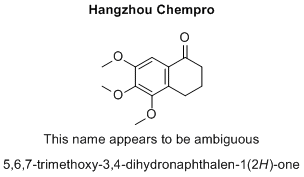 5,6,7-trimethoxy-3,4-dihydronaphthalen-1(2H)-one