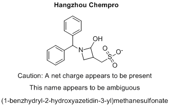(1-benzhydryl-2-hydroxyazetidin-3-yl)methanesulfonate