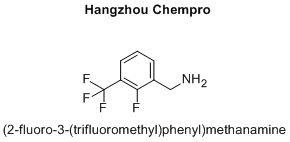 (2-fluoro-3-(trifluoromethyl)phenyl)methanamine