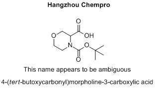 4-(tert-butoxycarbonyl)morpholine-3-carboxylic acid