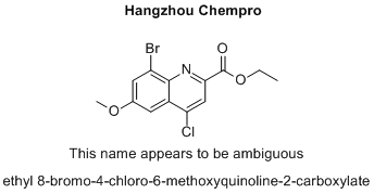 ethyl 8-bromo-4-chloro-6-methoxyquinoline-2-carboxylate