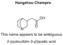 2-(quinuclidin-3-yl)acetic acid