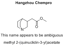 methyl 2-(quinuclidin-3-yl)acetate