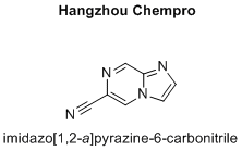 imidazo[1,2-a]pyrazine-6-carbonitrile