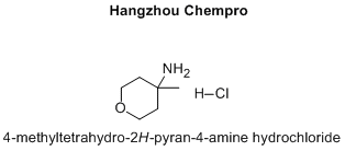 4-methyltetrahydro-2H-pyran-4-amine hydrochloride