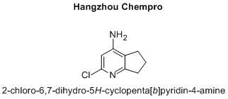 2-chloro-6,7-dihydro-5H-cyclopenta[b]pyridin-4-amine