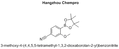 3-methoxy-4-(4,4,5,5-tetramethyl-1,3,2-dioxaborolan-2-yl)benzonitrile