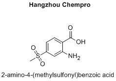 2-amino-4-(methylsulfonyl)benzoic acid