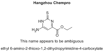ethyl 6-amino-2-thioxo-1,2-dihydropyrimidine-4-carboxylate