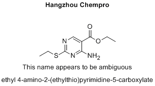 ethyl 4-amino-2-(ethylthio)pyrimidine-5-carboxylate