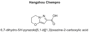 6,7-dihydro-5H-pyrazolo[5,1-b][1,3]oxazine-2-carboxylic acid