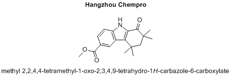 methyl 2,2,4,4-tetramethyl-1-oxo-2,3,4,9-tetrahydro-1H-carbazole-6-carboxylate