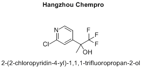 2-(2-chloropyridin-4-yl)-1,1,1-trifluoropropan-2-ol