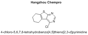 4-chloro-5,6,7,8-tetrahydrobenzo[4,5]thieno[2,3-d]pyrimidine