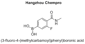 (3-fluoro-4-(methylcarbamoyl)phenyl)boronic acid