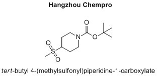 tert-butyl 4-(methylsulfonyl)piperidine-1-carboxylate