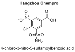 4-chloro-3-nitro-5-sulfamoylbenzoic acid