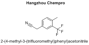 2-(4-methyl-3-(trifluoromethyl)phenyl)acetonitrile