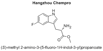 (S)-methyl 2-amino-3-(5-fluoro-1H-indol-3-yl)propanoate