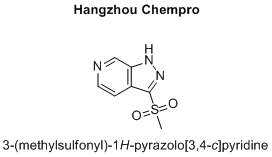 3-(methylsulfonyl)-1H-pyrazolo[3,4-c]pyridine