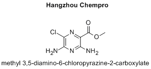 methyl 3,5-diamino-6-chloropyrazine-2-carboxylate