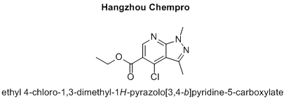 ethyl 4-chloro-1,3-dimethyl-1H-pyrazolo[3,4-b]pyridine-5-carboxylate