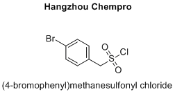 (4-bromophenyl)methanesulfonyl chloride