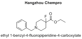 ethyl 1-benzyl-4-fluoropiperidine-4-carboxylate