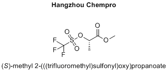 (S)-methyl 2-(((trifluoromethyl)sulfonyl)oxy)propanoate