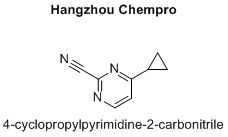 4-cyclopropylpyrimidine-2-carbonitrile