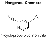 4-cyclopropylpicolinonitrile