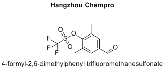4-formyl-2,6-dimethylphenyl trifluoromethanesulfonate
