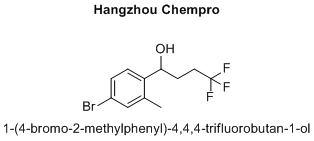 1-(4-bromo-2-methylphenyl)-4,4,4-trifluorobutan-1-ol