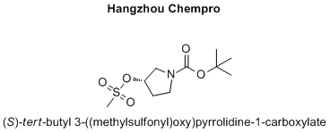 (S)-tert-butyl 3-((methylsulfonyl)oxy)pyrrolidine-1-carboxylate