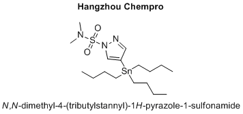 N,N-dimethyl-4-(tributylstannyl)-1H-pyrazole-1-sulfonamide