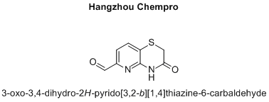 3-oxo-3,4-dihydro-2H-pyrido[3,2-b][1,4]thiazine-6-carbaldehyde