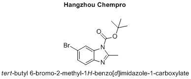 tert-butyl 6-bromo-2-methyl-1H-benzo[d]imidazole-1-carboxylate